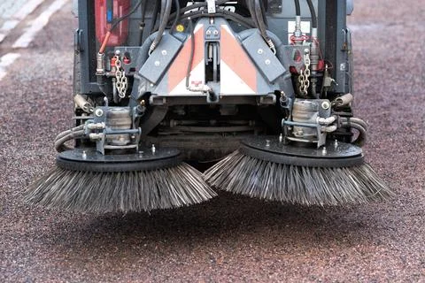 Street Cleaning Machine Stock Photos