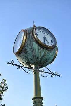 Street Clock 1 Stock Photos