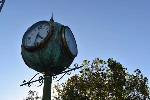Street Clock 2 Stock Photos