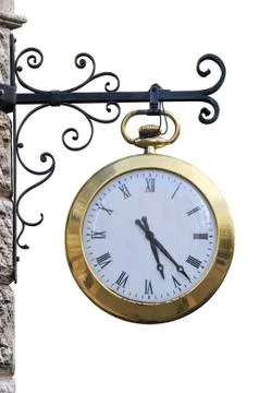 Street clock Stock Photos