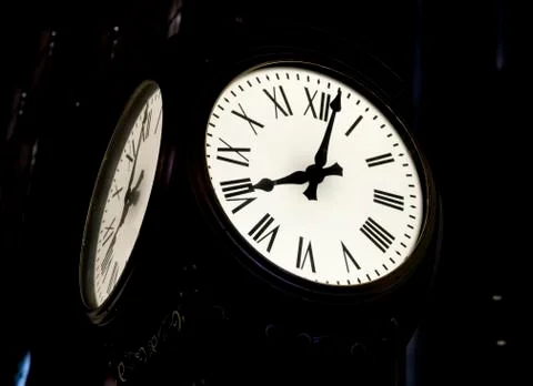 The street clock Stock Photos