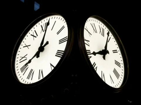 The street clock Stock Photos
