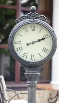 Street clock Stock Photos