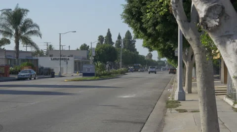 Street in Compton Stock Footage 53829888