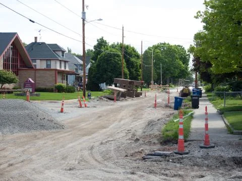 Street Construction Stock Photos