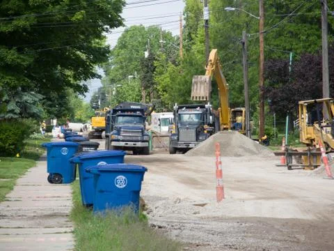 Street Construction Stock Photos