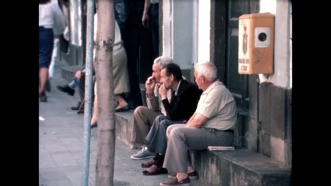 Street Conversation Stock Footage 278240472
