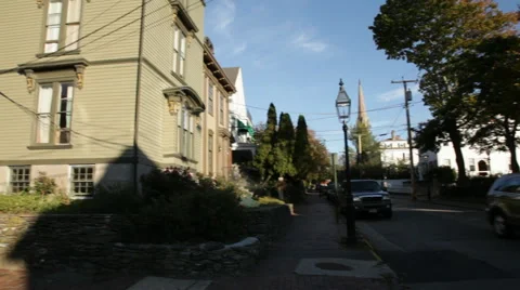 Street Corner Stock Footage 40813779