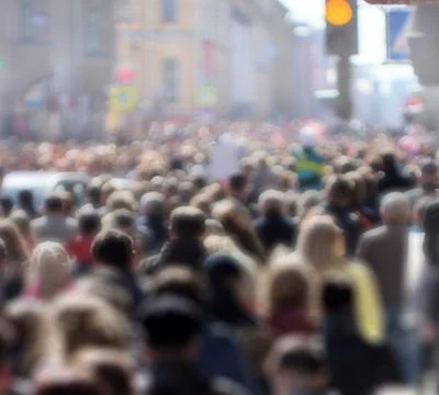 Street crowd Stock Photos