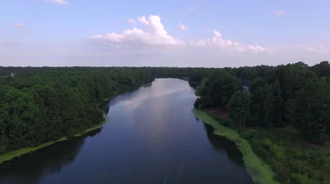 Street to dam 库存影片 54351224