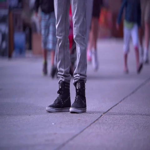 Street dancer 091 Stock Footage 69517147