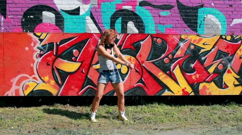 Street dancer Stock Footage 40979273