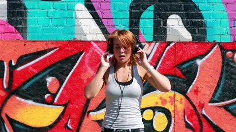 Street dancer Stock Footage 40979616