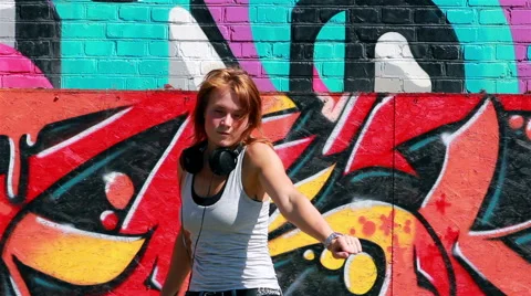 Street dancer Stock Footage 40979972