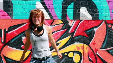 Street dancer Stock Footage 40980026