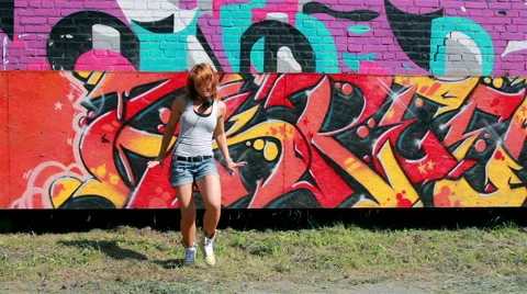 Street dancer Stock Footage 40980793