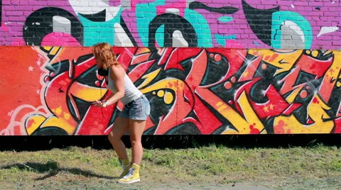 Street dancer Stock Footage 40982265