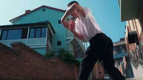 Street dancer Stock Footage 242146556