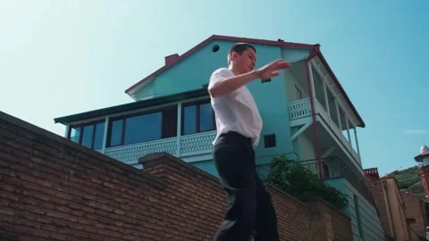 Street dancer Stock Footage 242146592