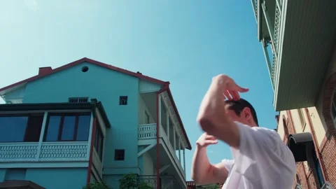 Street dancer Stock Footage 242146665