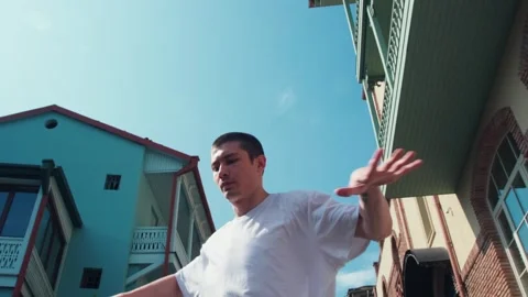 Street dancer Stock Footage 242147023