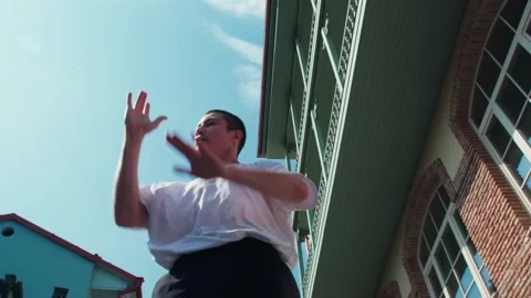 Street dancer Stock Footage 242147439