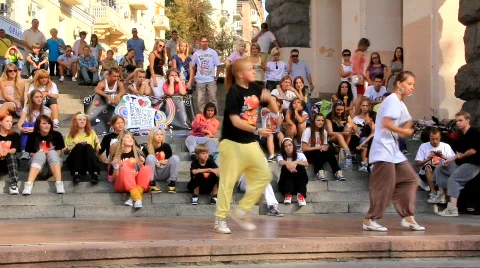 Street dances Stock Footage 826137