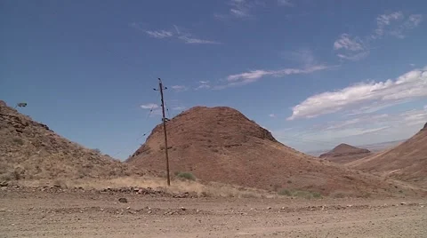 Street in desert Stock Footage 51328309