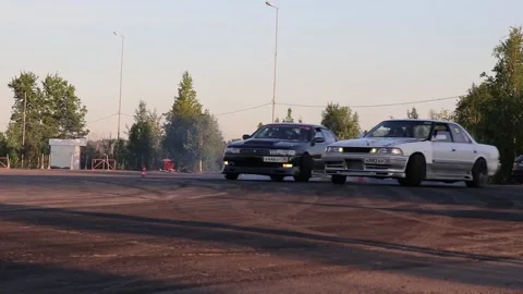 Street Drift (Russia) #5 動画素材 131551237