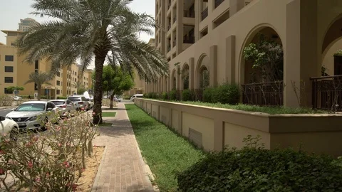 A Street in Dubai - 2 스톡 동영상 116248116