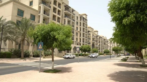 A Street in Dubai Video stock 116247703