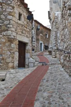 Street of eze Stock Photos