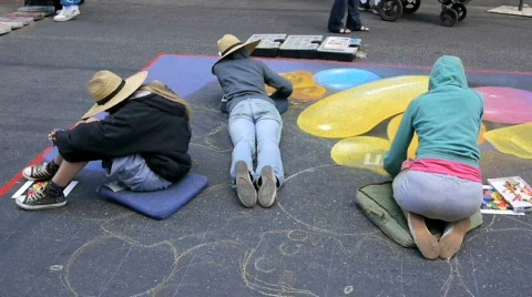 Street fair. Stock Footage 829946