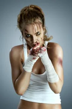 Street fighter. Stock Photos