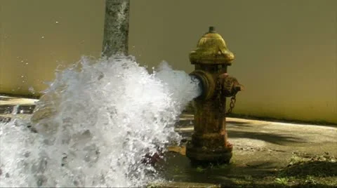 Street Fire Hydrant  720p v2 Stock Footage 8886041