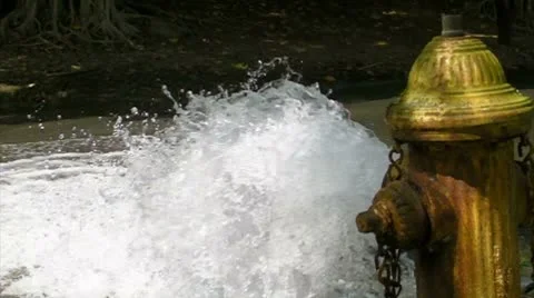 Street Fire Hydrant  720p v3 Stock Footage 8884589