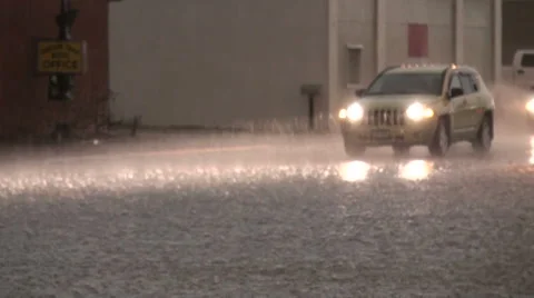 Street Flooding 스톡 동영상 54749732