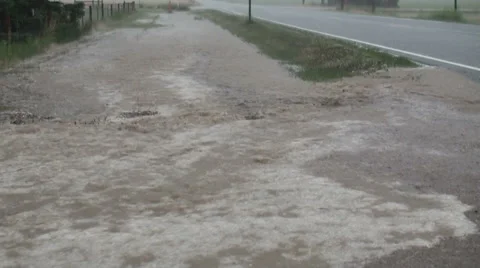 Street Flooding Stock Footage 54756343