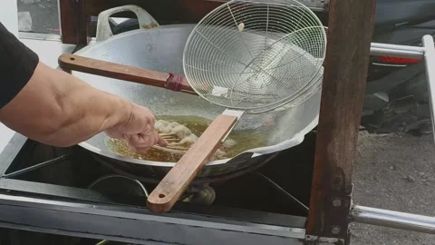 Street Food Cilor Video stock 308391653