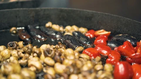 Street food Stock Footage 112200235
