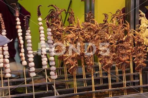 Street food, Xian, China Stock Photos