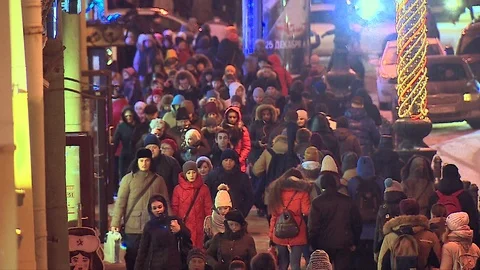 Street Video stock 102615412