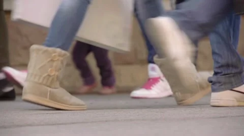 Street footsteps Vidéo 12389761