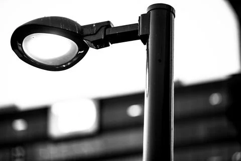 Street Frame of light stand Stock Photos