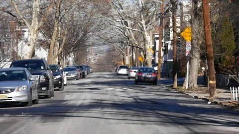 Street Front road Stock Footage 122486656