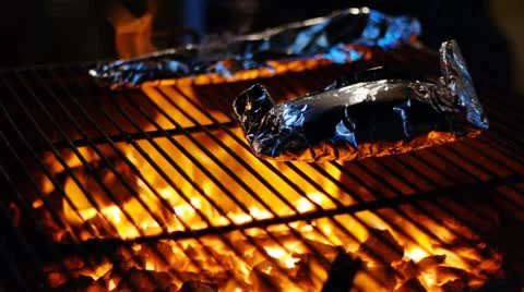 Street grill 動画素材 10804574