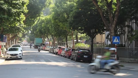 Street in Hanoi 库存影片 231816671