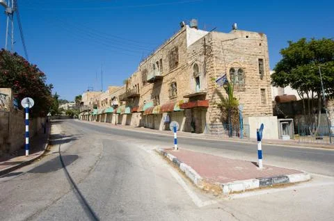 Street in Hebron Stock Photos
