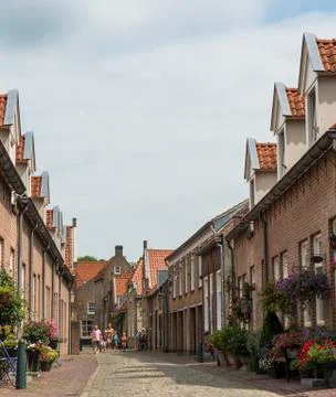 Street in heusden Stock Photos