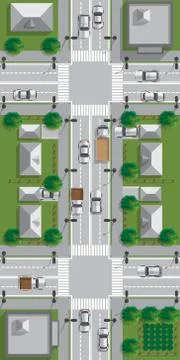 Street. Stock Illustration